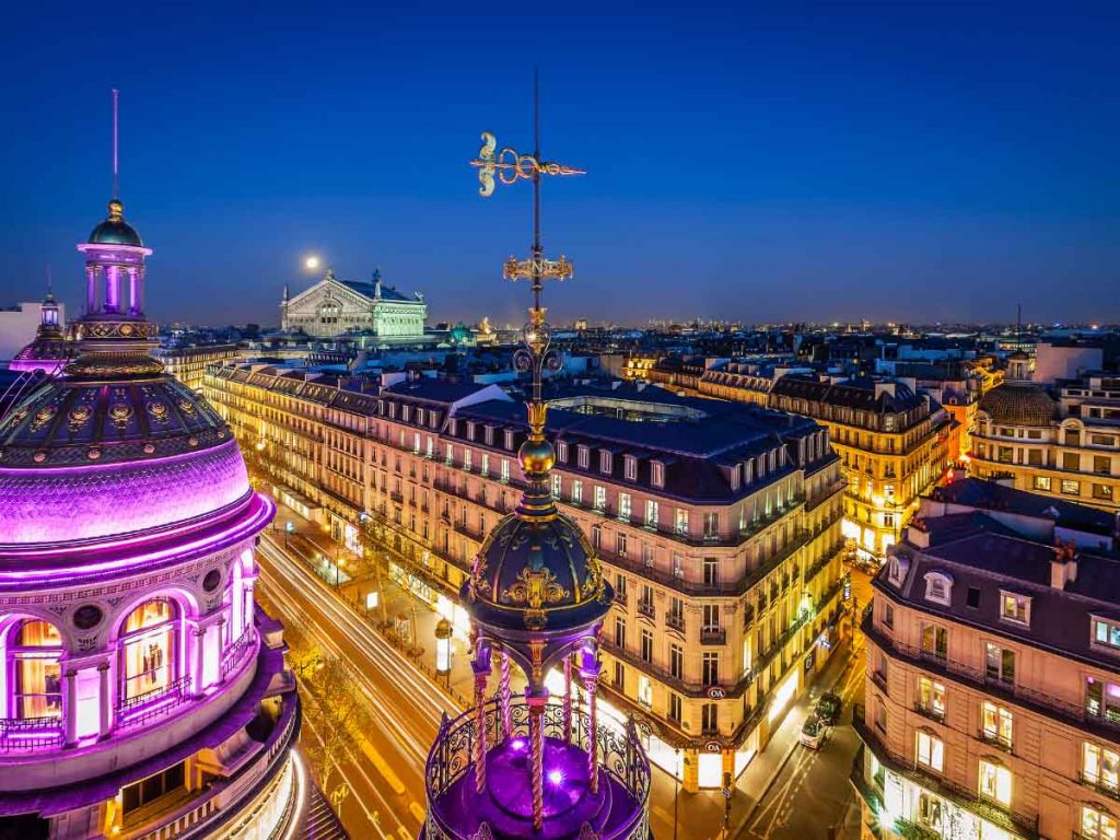 Printemps Haussmann offers one of the best views of Paris.