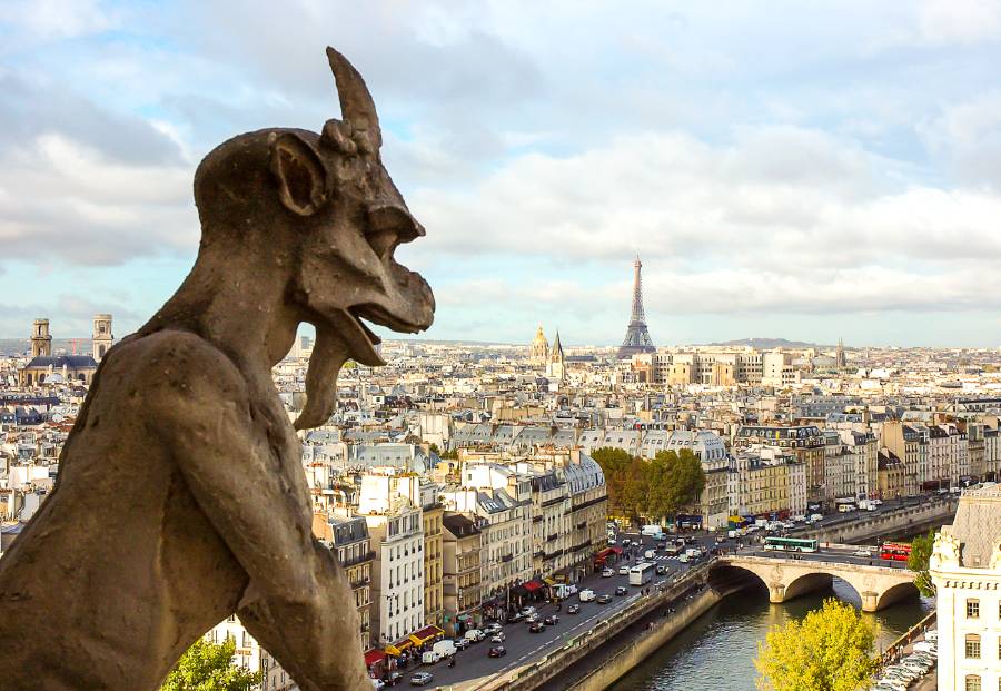 panoramic views of paris