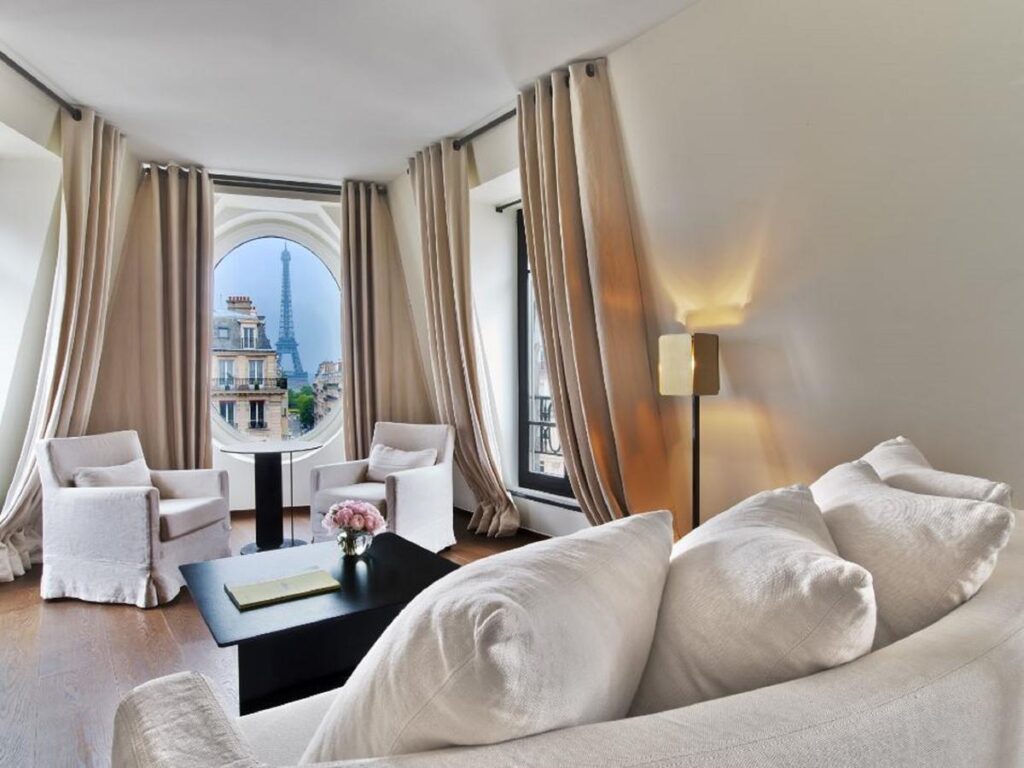 Le Metropolitan Hotel is one of the Best Hotels with Eiffel Tower View in Paris