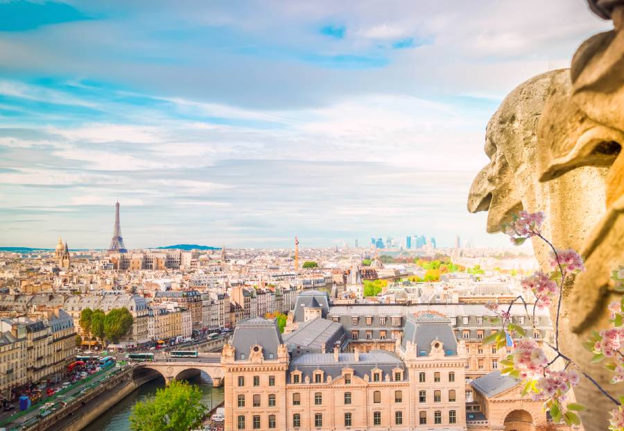 how to skip the lines in Paris