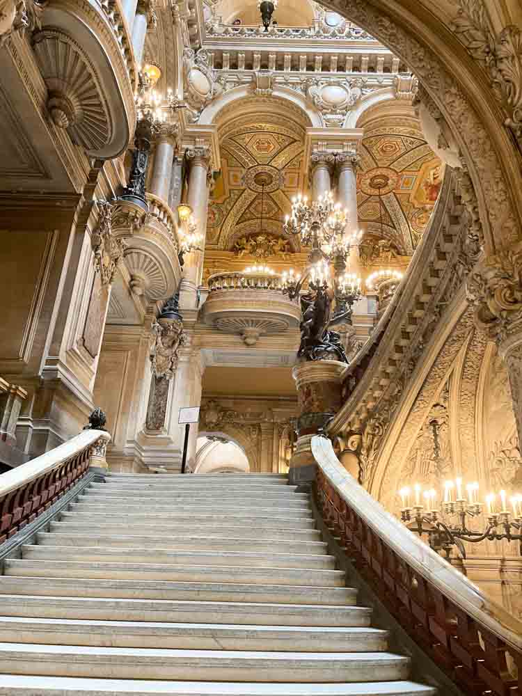 Opera house staircase