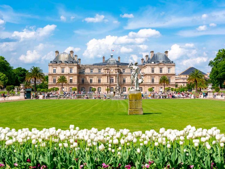 Palais du Luxembourg is one of the most famous landmarks in Paris
