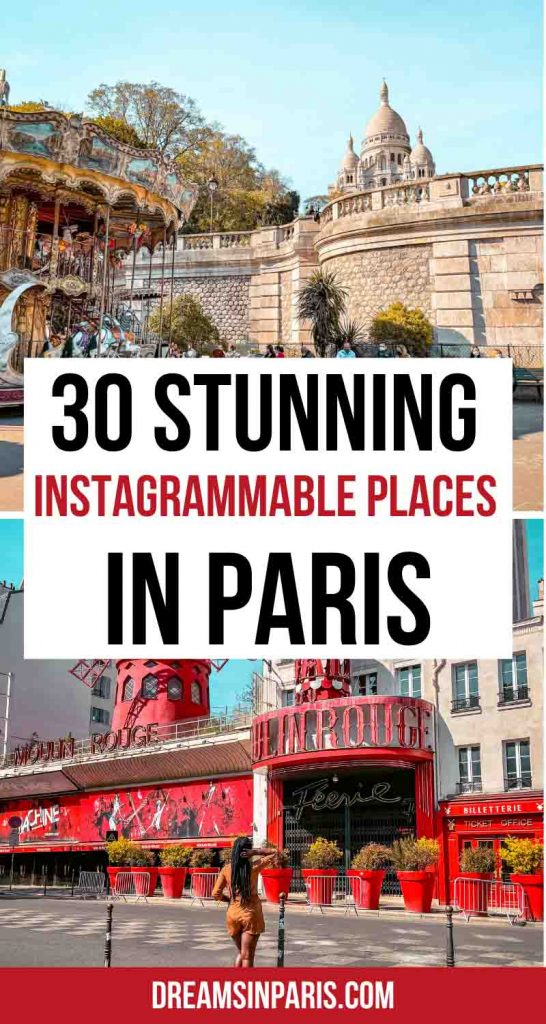 Looking for where to take photos in Paris from? This post will show you all the most instagrammable places in Paris! | best Paris photo spots| best places to take photos in Paris| Paris instagrammable places| best photo spots in Paris| Instagram photo spots in Paris| secret photo spots in paris| where to take photos in Paris| phot locations in paris| best photography places in Paris
