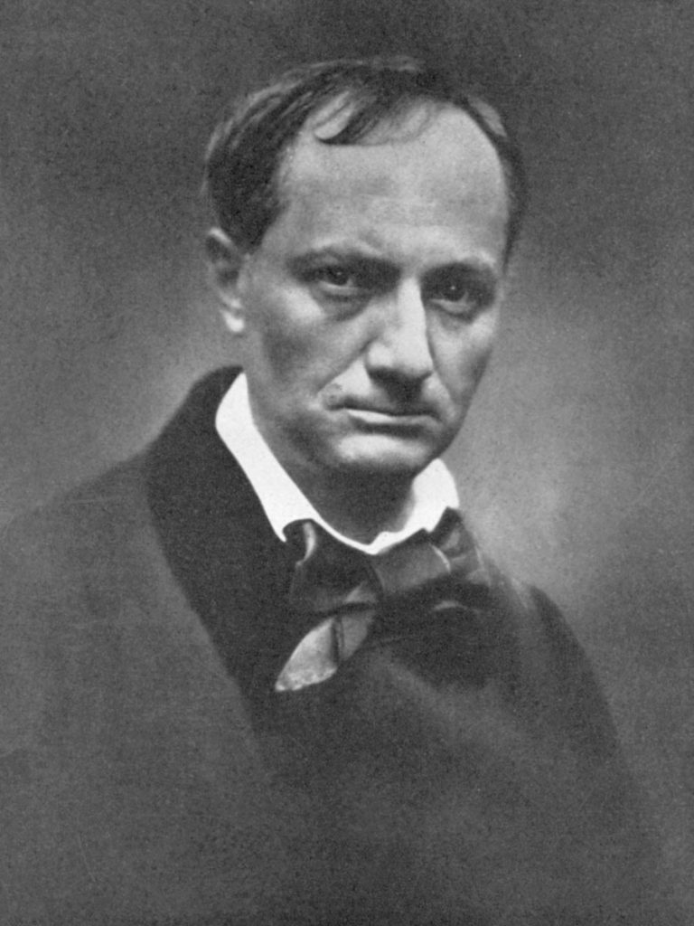 Portrait of Charles Baudelaire - French Poet