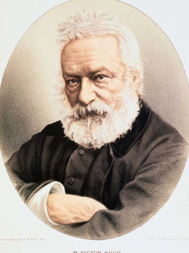 Portrait of Victor Hugo- French poet