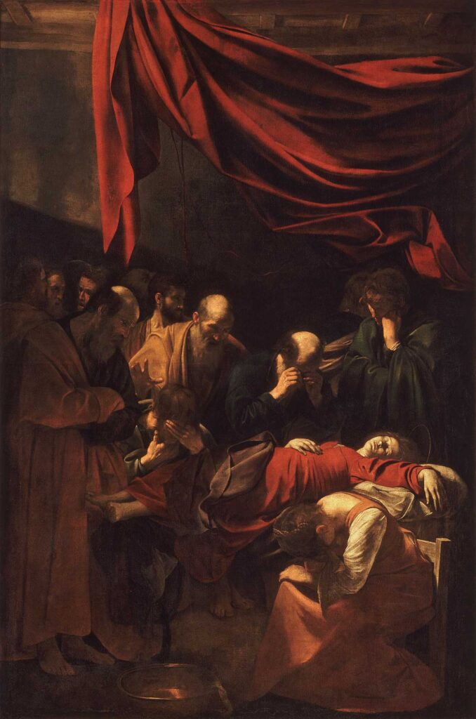 Death of a Virgin is one of the famous paintings at the Louvre museum.