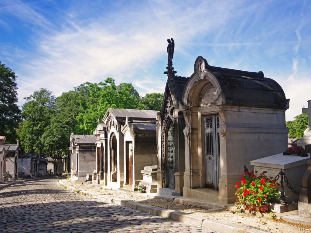 Père Lachaise Cemetery is one of the places to visit in Paris for free.