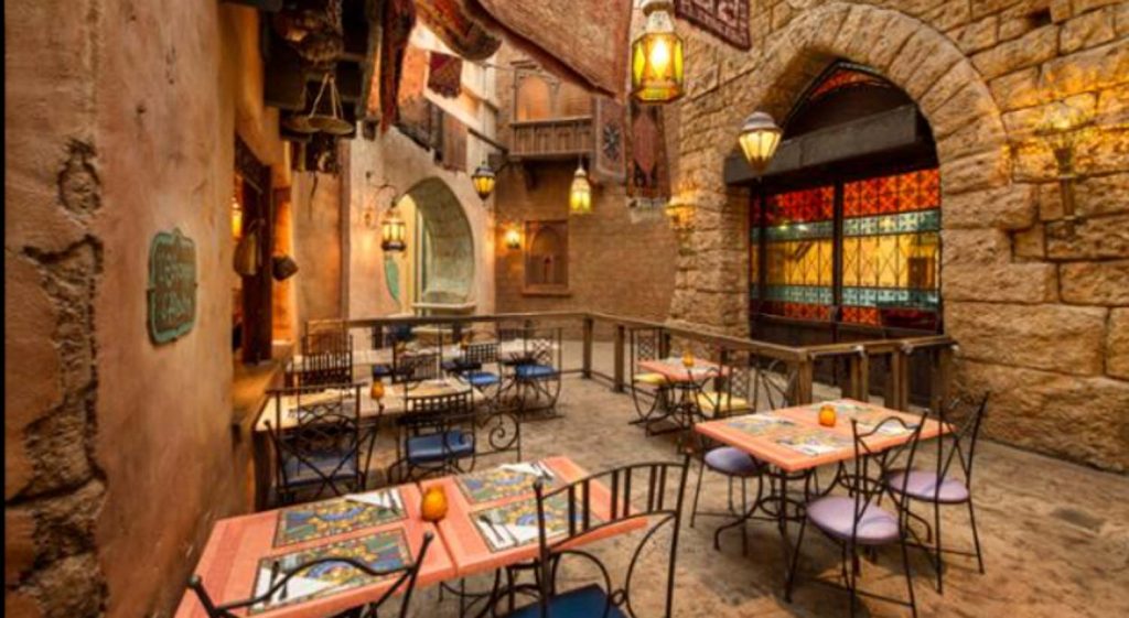 Restaurant Agrabah Café  is one of the best best Disneyland Paris restaurants.