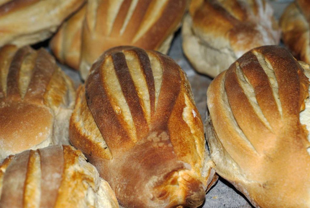 Pain Brié is one of the different types of bread in France.