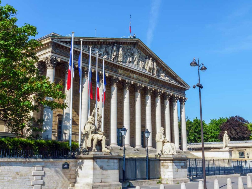 Glancing at Assamblée Nationale is one of the things to add to your 3 days in Paris itinerary.