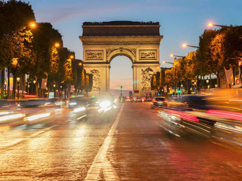 The Arc de Triomphe is one of the 8th arrondissement attractions in Paris to visit.