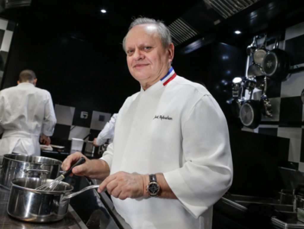 Joël Robuchon is one of the famous chefs from France.