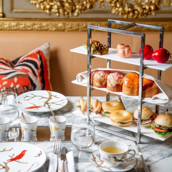 Le Meurice is one of the best places for afternoon tea in Paris.