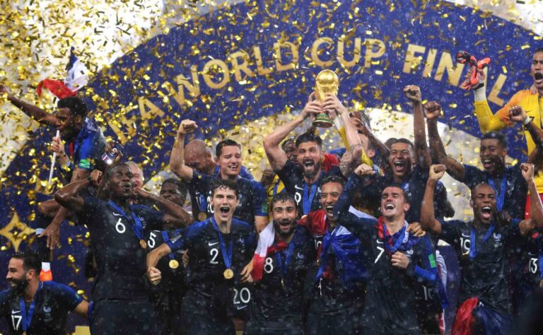 France champion of the Football World Cup Russia_2018