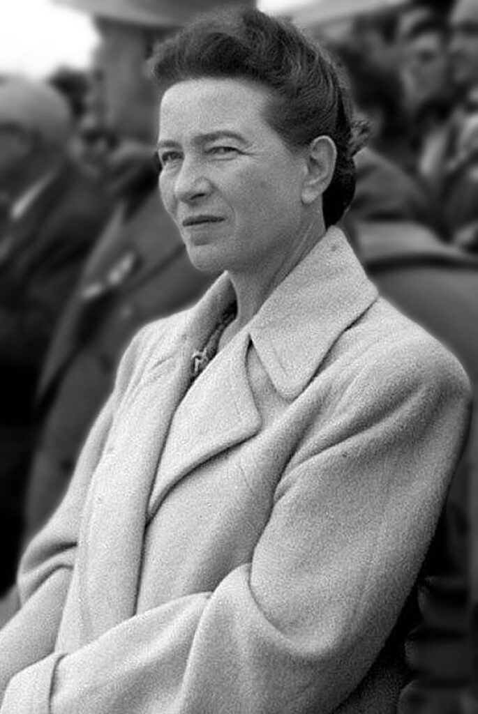 Simone de Beauvoir is one of the famous French thinkers.