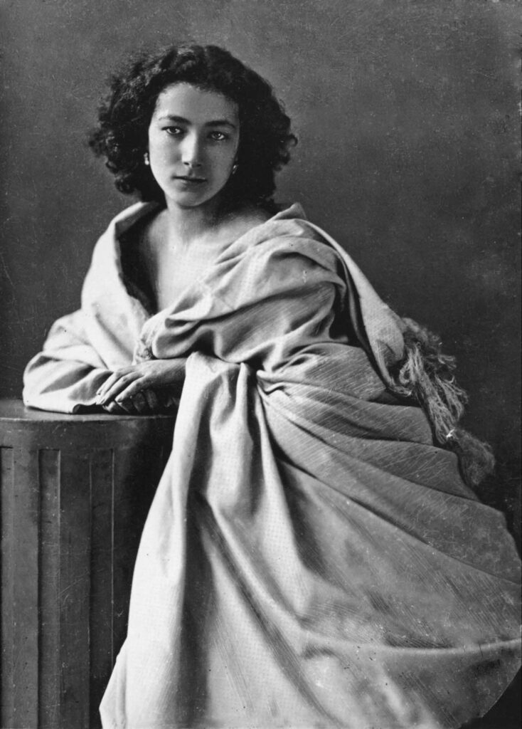 Sarah Bernhardt is one of the famous French women in history