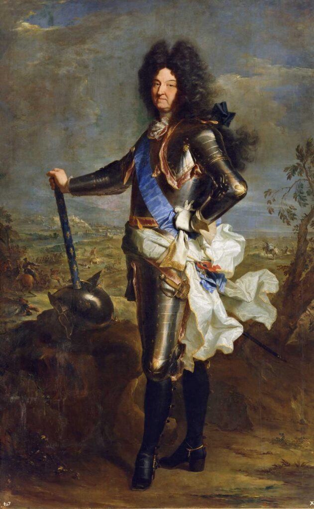 Louis XIV is one of the most famous French royals.