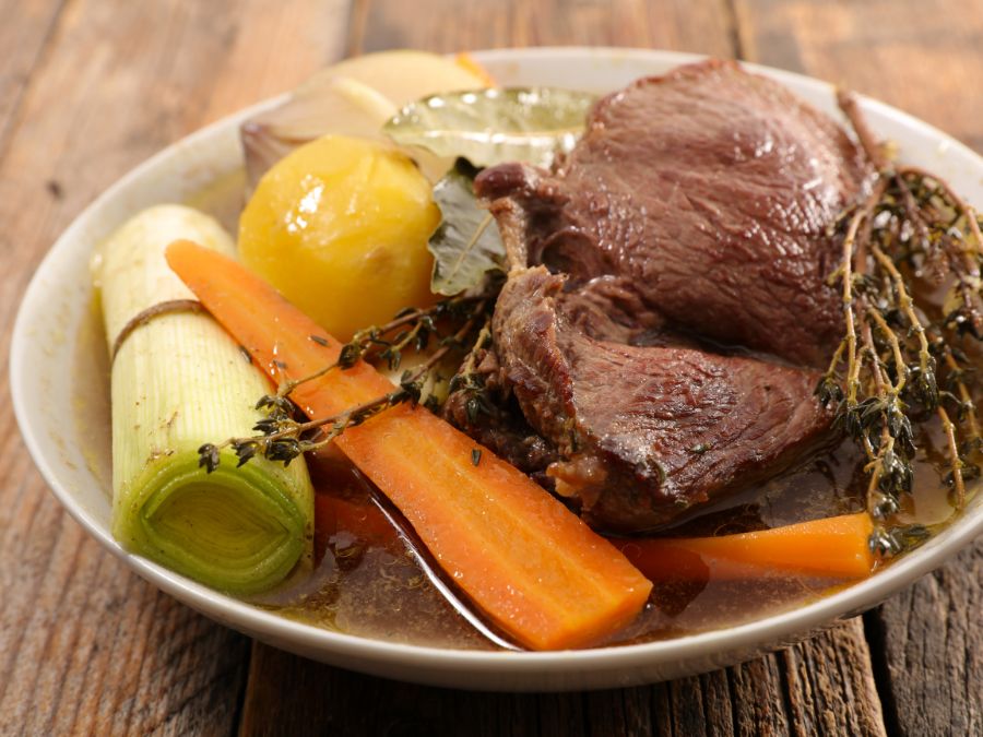 Pot-au-feu is one of the dishes from France.
